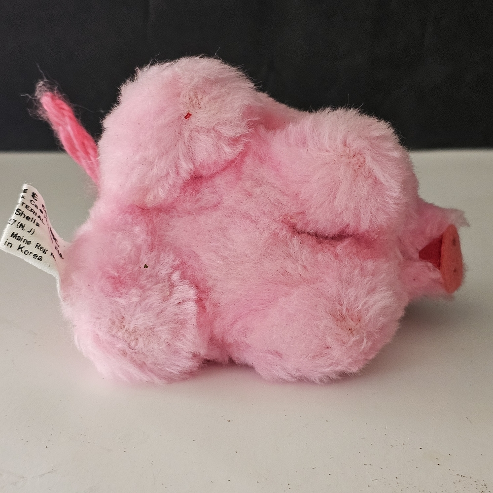 1977 Russ Plush Pink Pig Toy for Small Pets - Picture 9 of 11